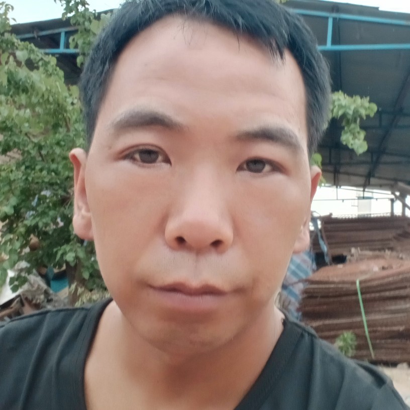 一个人开心的照片