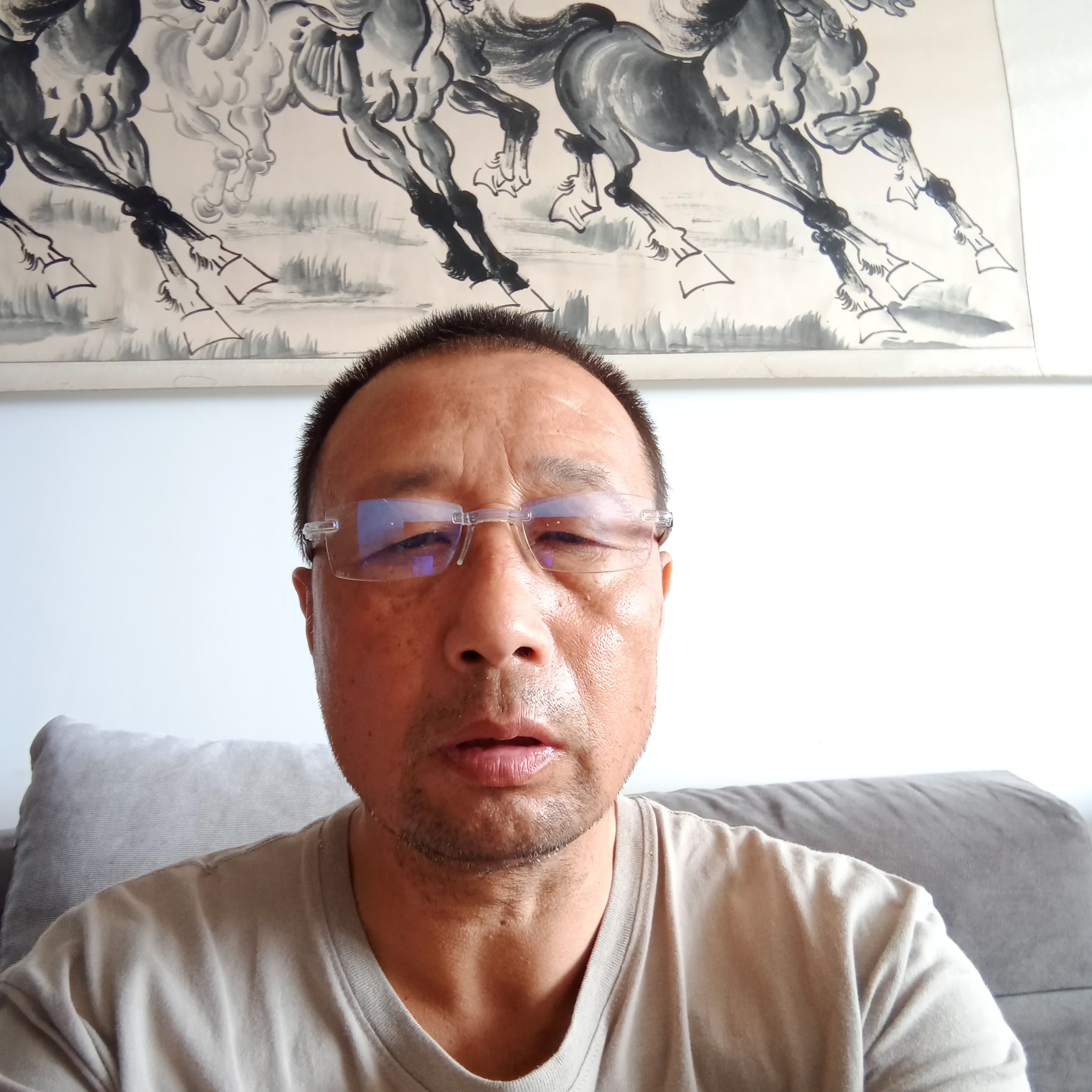 温柔有蓝天的照片