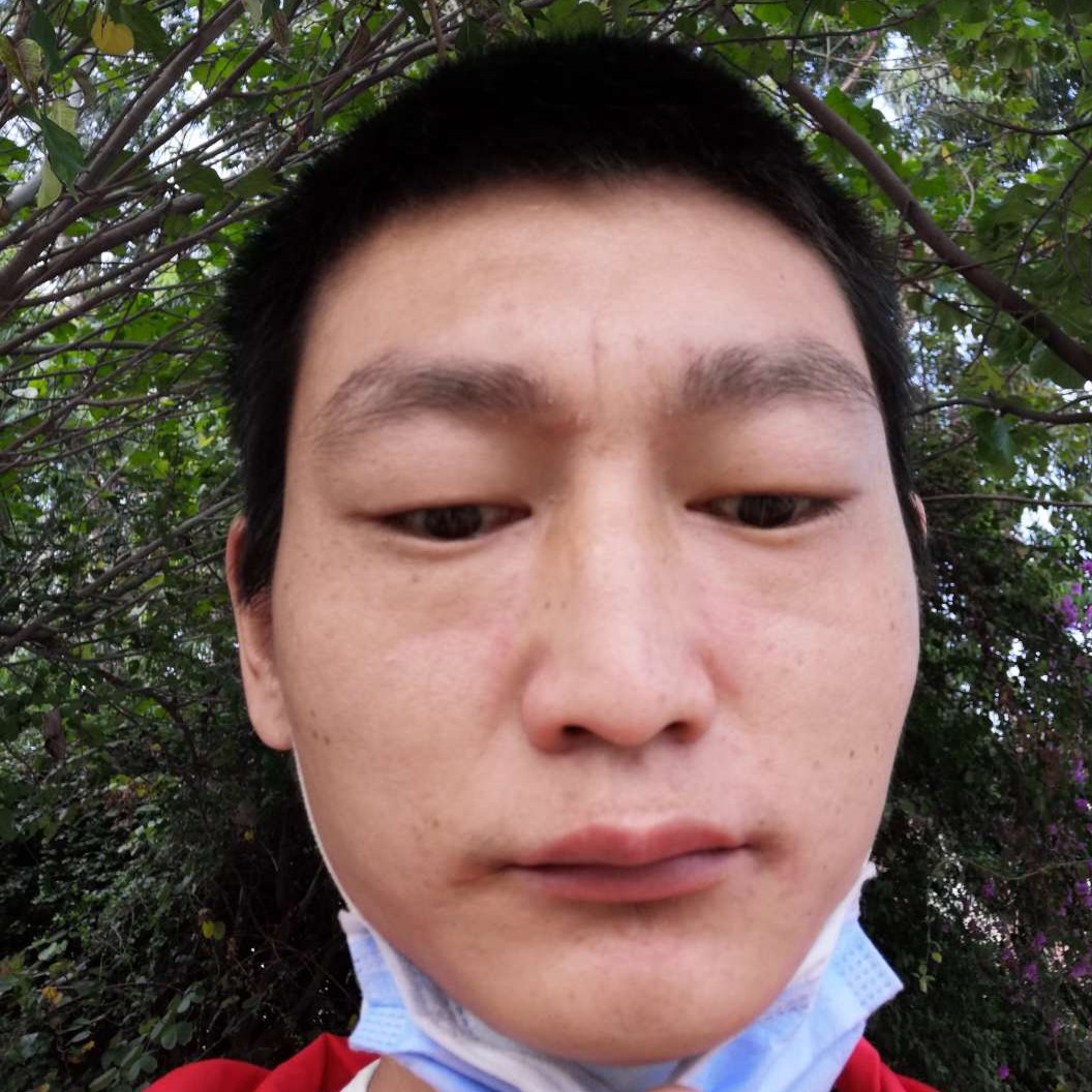 英俊深拥纸鹤的照片