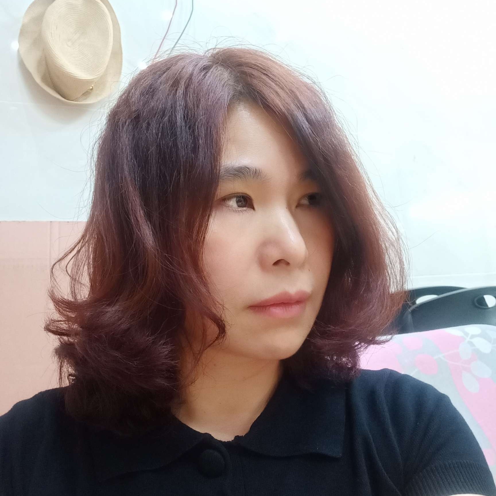 路口遇见某人的照片