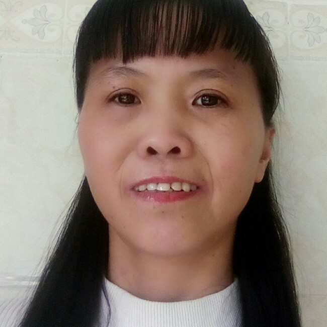 少女幸福的照片