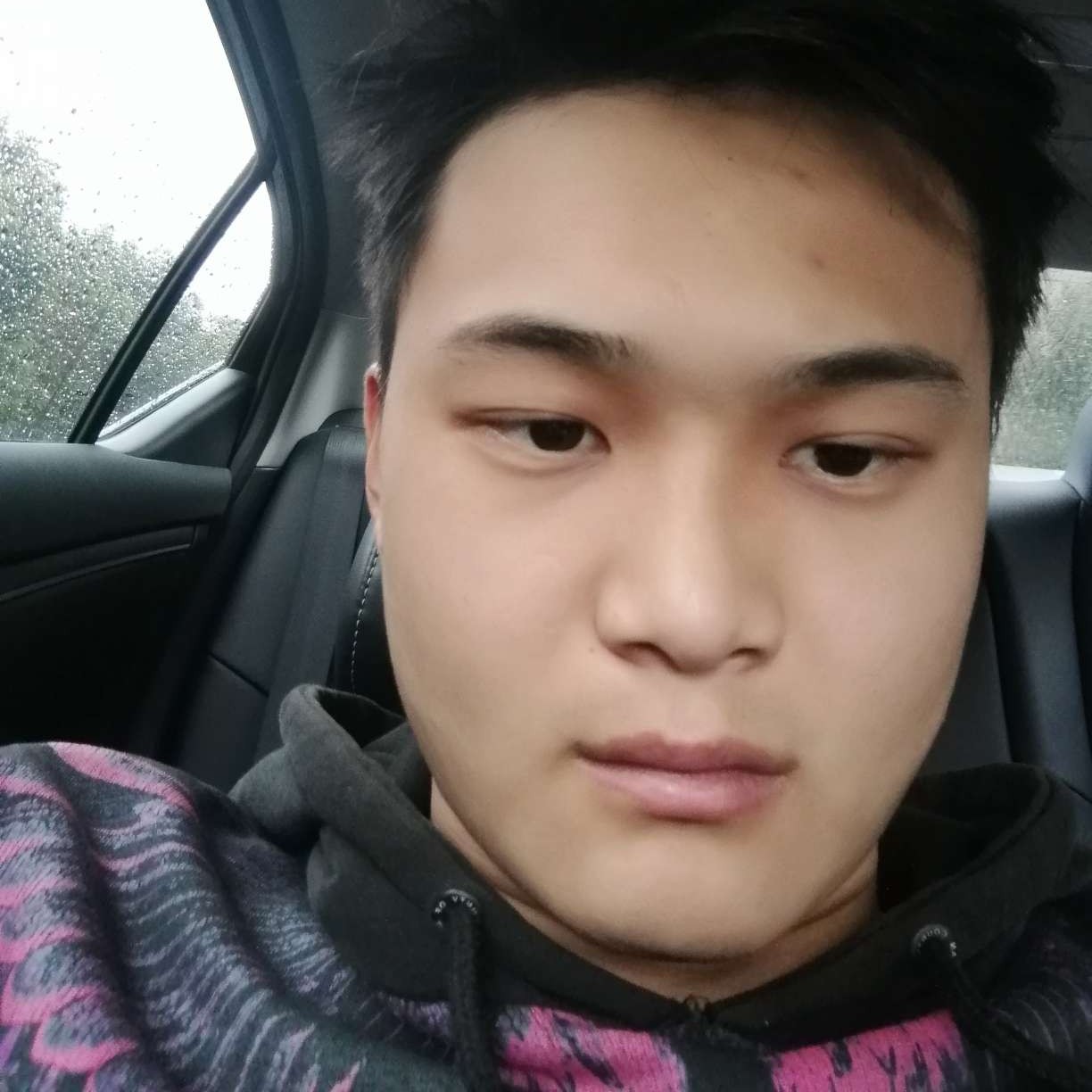 墨镜子中的照片
