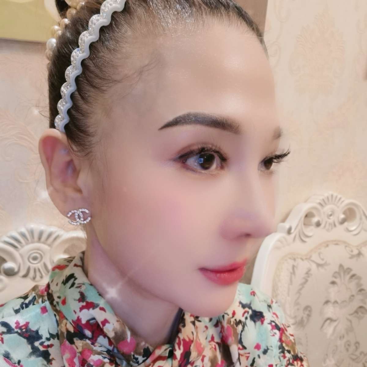 天使吻过的眼睛的照片