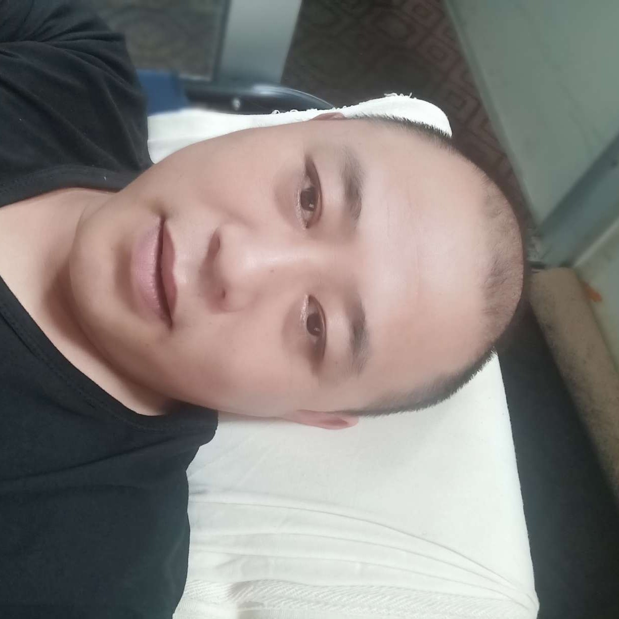 大叔倾心安详的照片