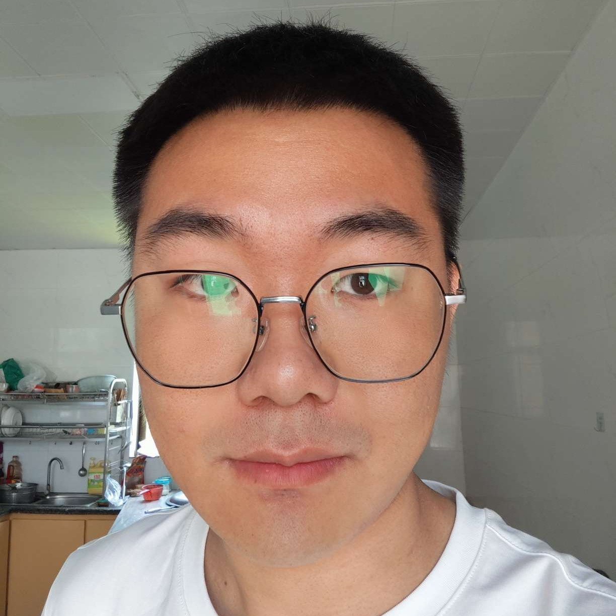 淡定的照片