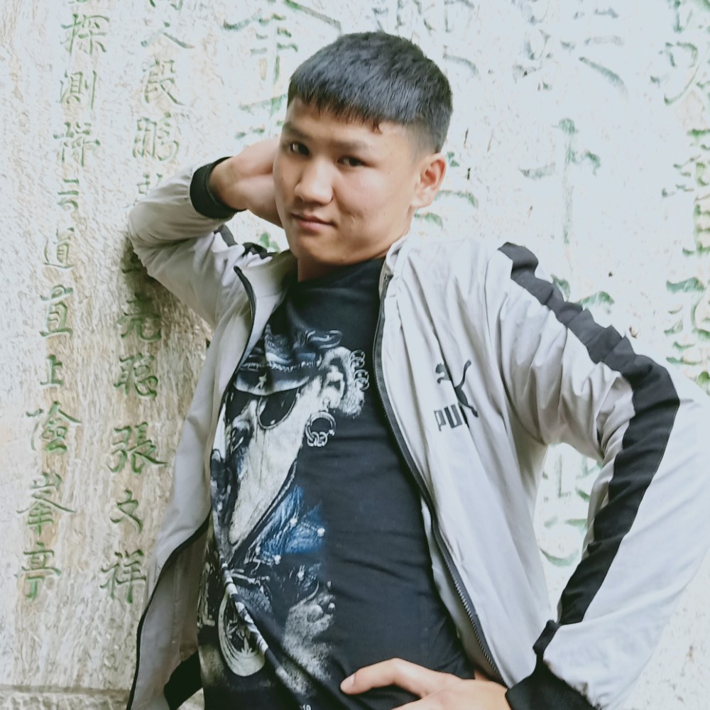 积极冬天的照片