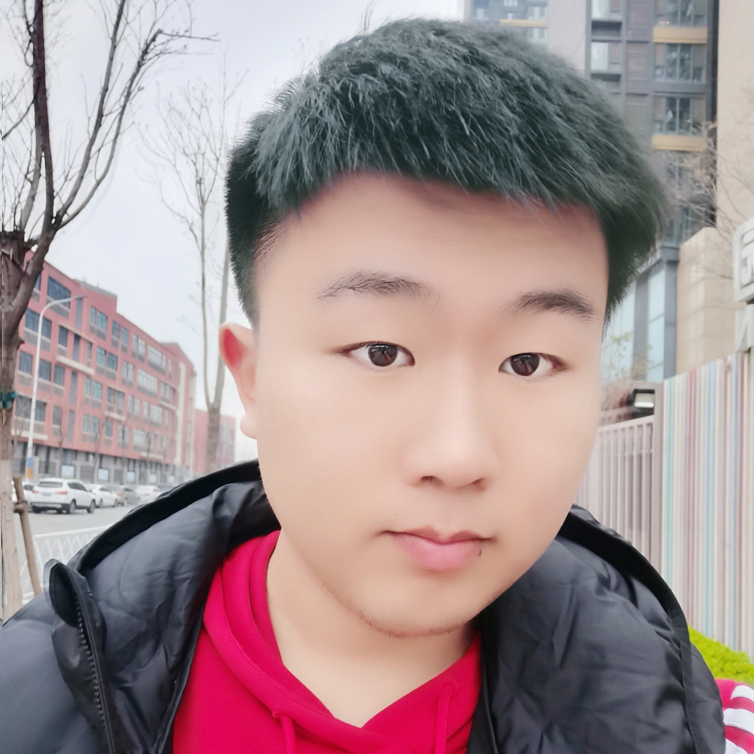 俏皮倾心风萧的照片