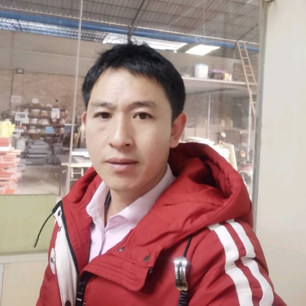 魁梧迎绿草的照片