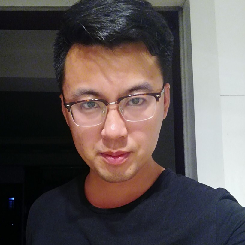 老狼狗的照片