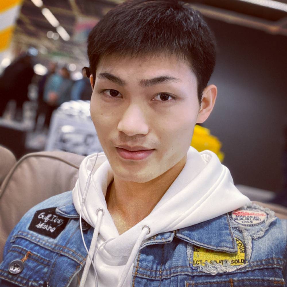 灰狼等待烂漫的照片