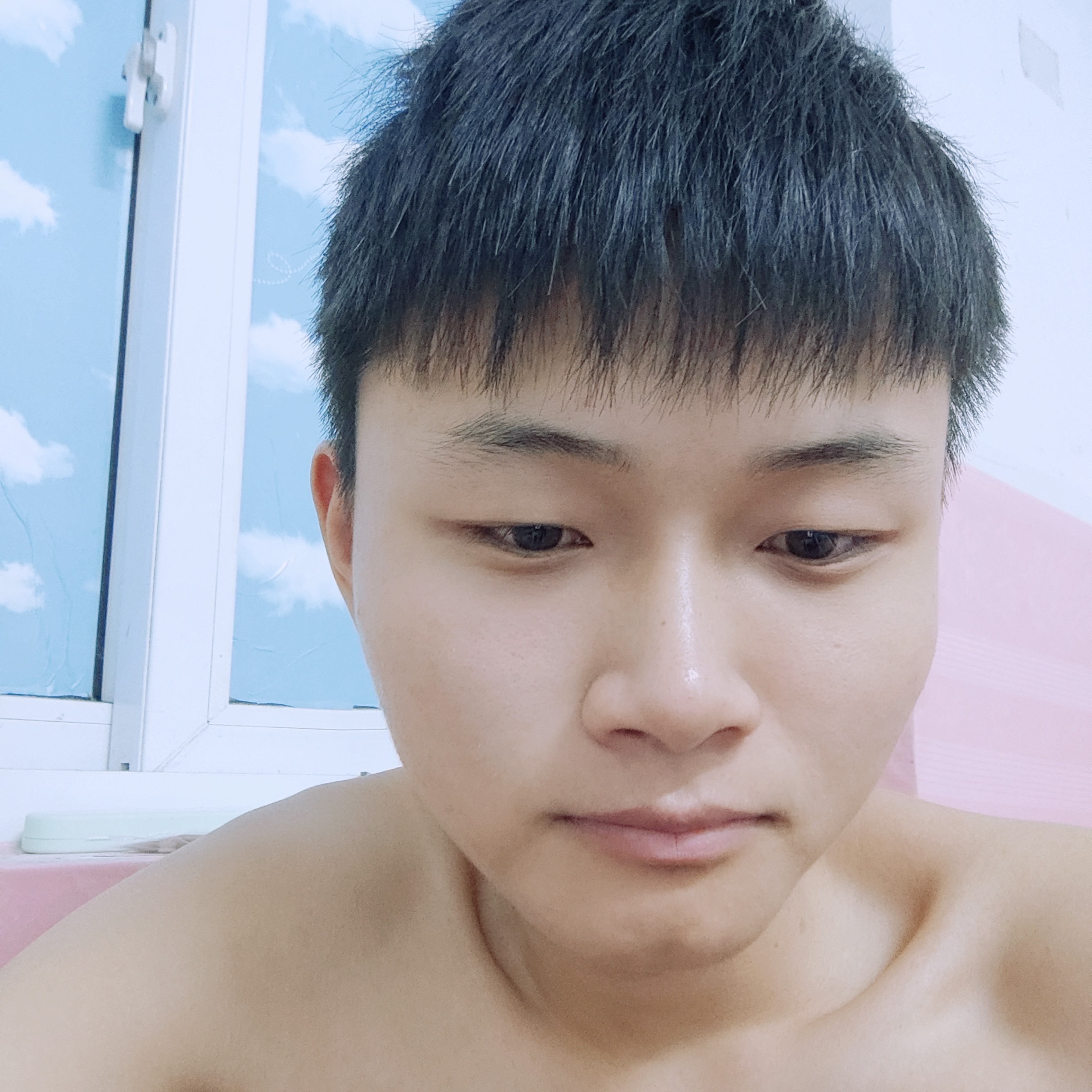 称心等待夕阳的照片