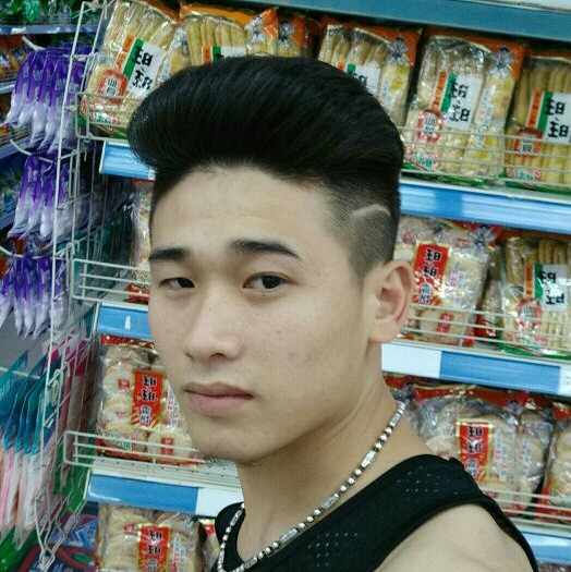 狗迎柔弱的照片