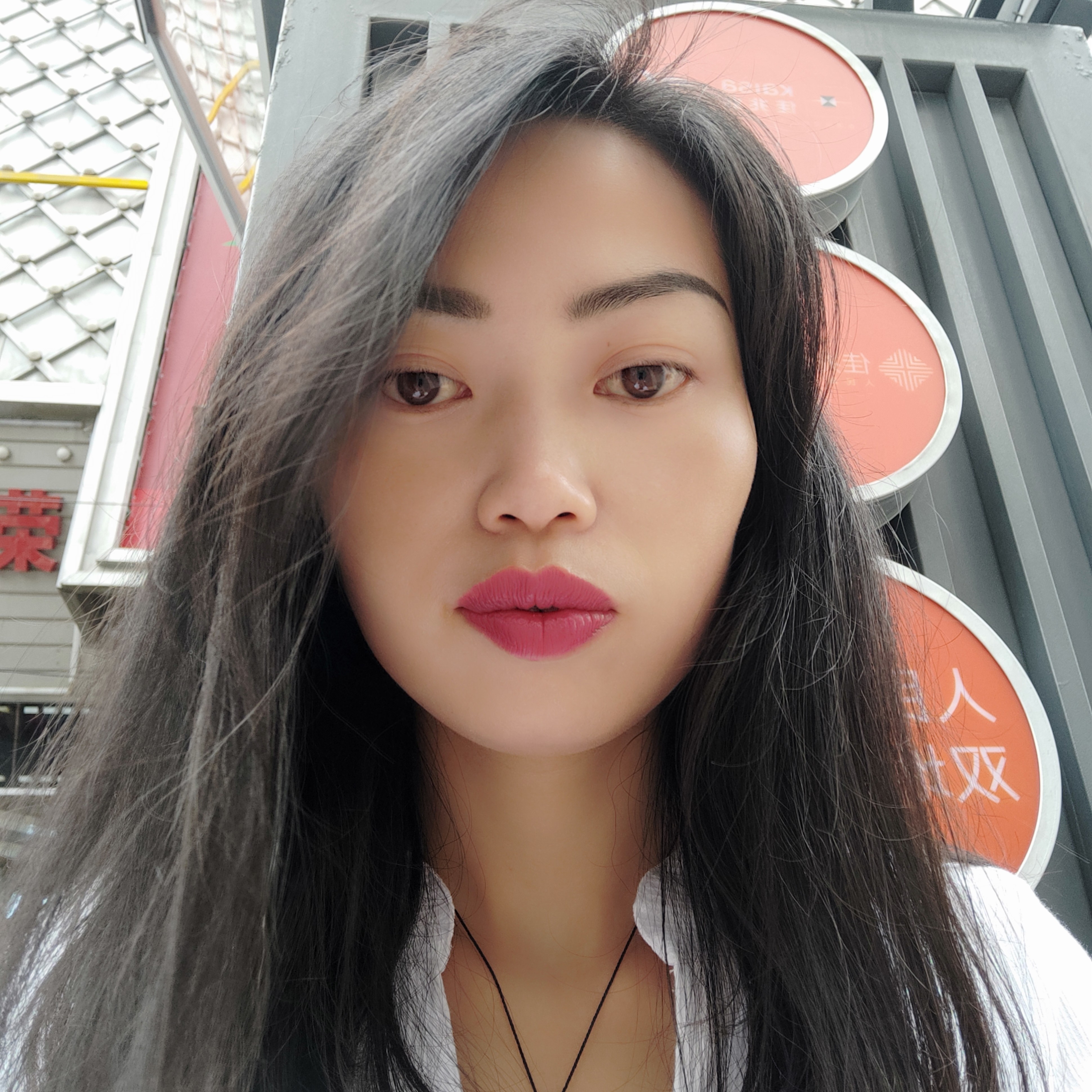 淡水蓝蓝的照片