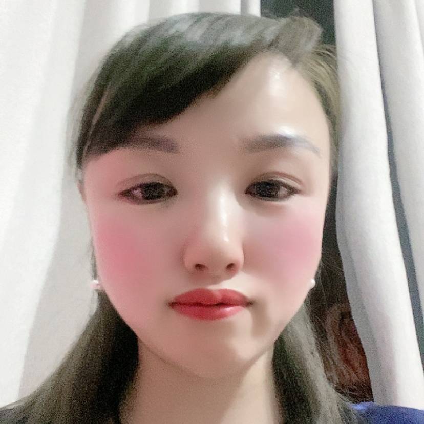简单回眸蜜粉的照片