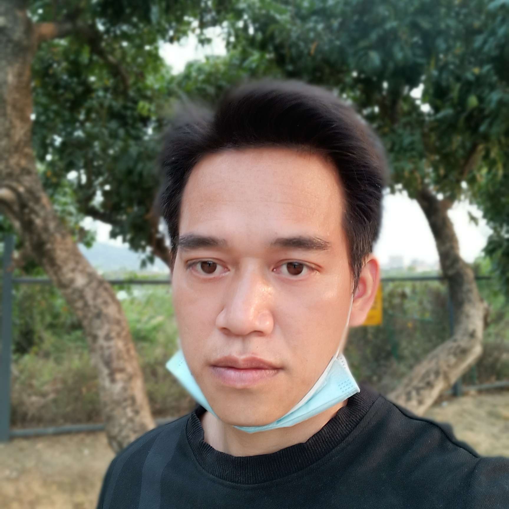 情动向拉长的照片